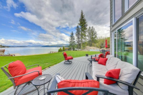 Beachfront Sagle Retreat with Boat Dock and Lift